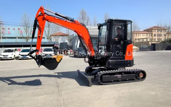 Multi-Function Crawler Construction/Farm/Garden Hydraulic (HQ40) Euro5 EPA4 Swing Boom 4 Ton Excavator