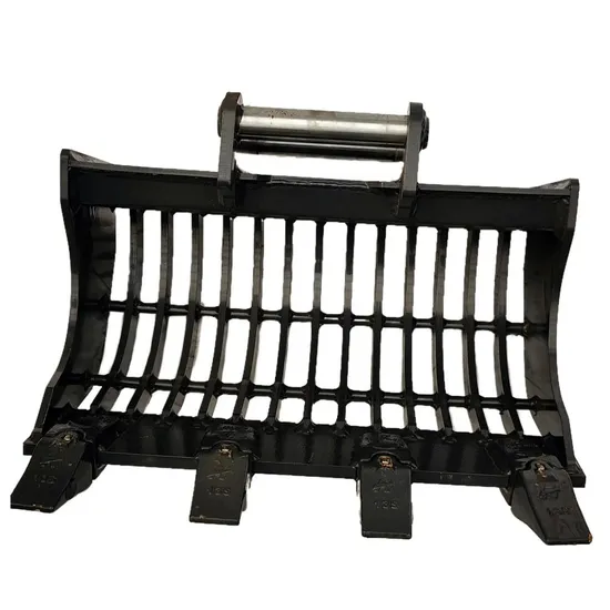 Heavy-Duty 500mm Skeleton Rock Bucket for Mini Excavators