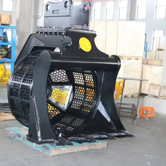 Wear-Resistant Steel Nm400 Ytct Screen Bucket for Cat320 Excavator