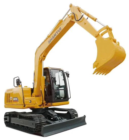 China Shantui Official New Excavating Machinery 8 Ton Se75 Hydraulic Mini Excavator