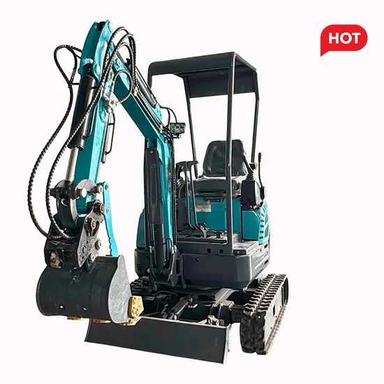 Compact Diesel Excavator with Versatile Blade and Tracks Pnyme-15b