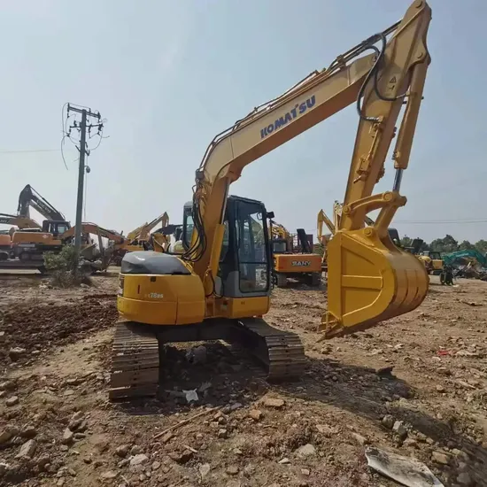 Used Japan Construction Machine Komatsu PC78us Used Heavy Duty Equipment Cheapest Used Excavator