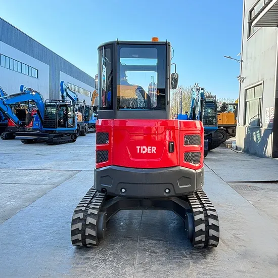 Tder Attachment Excavators 3.5ton Crawler Type Excavator with CE