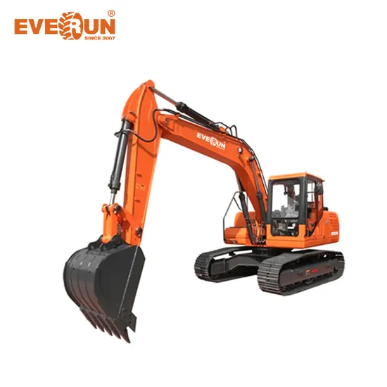 High Quality EVERUN CE EPA ERE135 13.5ton Agricultural Machinery small mini crawler excavator digger from China Supplier