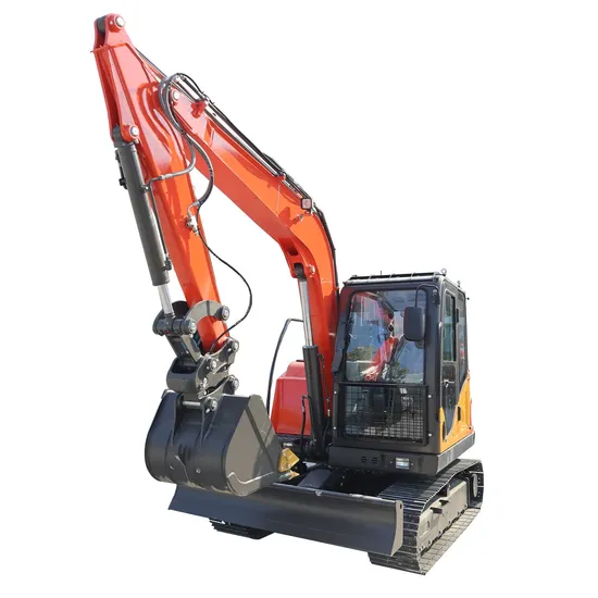 3.5 Tons 6.5 Ton Excavator Engine Can Be Customized Kubota High Performance Suitable for Railway Construction.