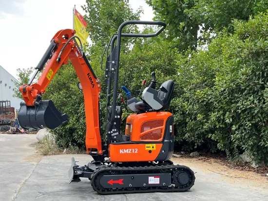 KMZ12 mini excavator 1.2 ton Euro5 engine CE passed