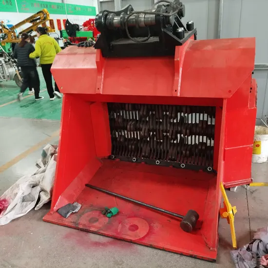 Excavator Crushing and Screening Bucket, Construction Waste Crushing and Screening Bucket
