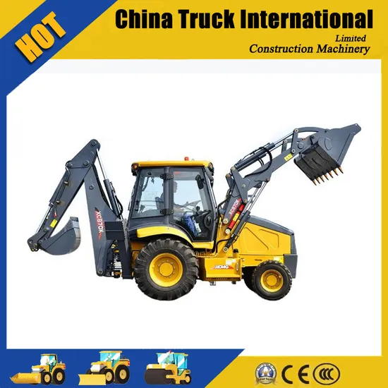 Updated Version of Xt870h 0.8m3 Small Articulated Backhoe Loader Xc870K