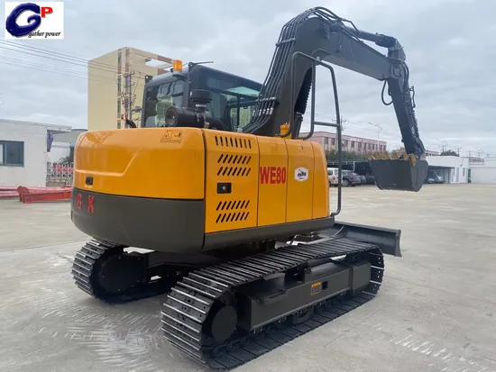 High Quality 8t Construction Machinery Excavator Original Crawler Excavator Machine Backhoe Excavator