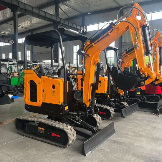 1-3 Ton Mini Crawler Excavator for Clean Energy and Construction