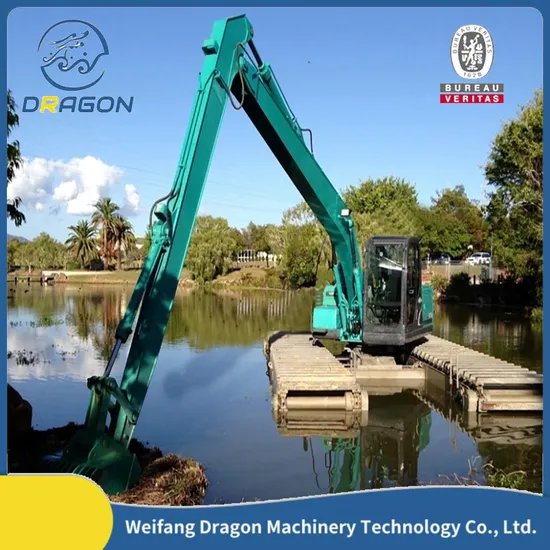 Amphibious Suction Dredger for Mud Dredging Durable Dredging Excavator