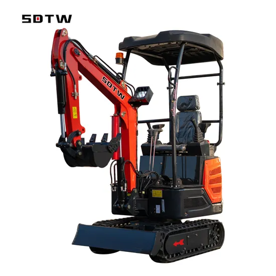 Sdtw Rockies Track Excavator 1 Ton 2 Ton 3 Ton Micro Mini Small Crawler Hydraulic Excavators for Sale