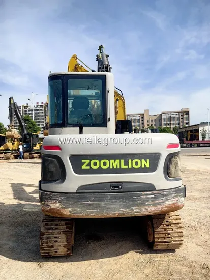 China Popular Used 2021 Zoomlion 60 Crawer Small Excavator with Low Price