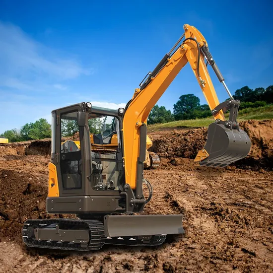 Crawler Mini Excavator 4 Ton Swing Arm Small Backhoe Mini Excavator