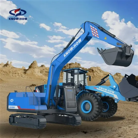 Crawler Mining Used Mini Tornado Blowing Machine Machinery Electric Excavator in China Nwe560V