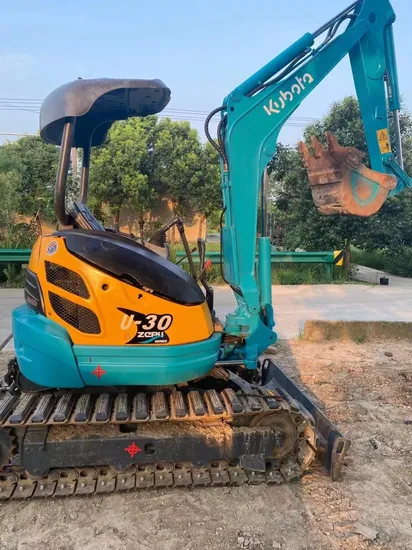 Cost-Effective Japanese Second Hand Used Mini Crawler Excavator Kubota U30