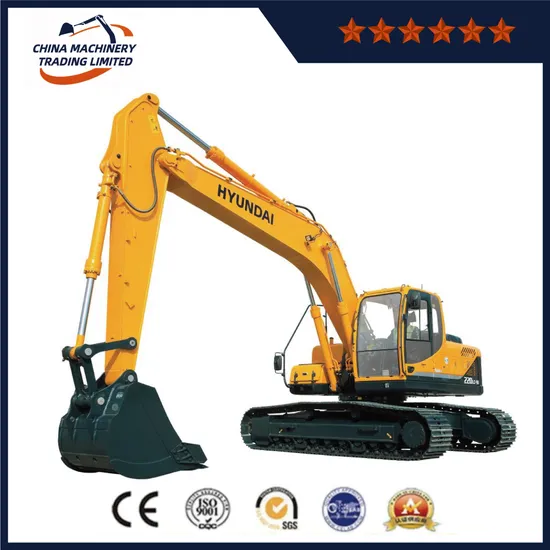 New Arrival Used 20tons Secondhand Hyundai 220LC-9t Used Crawl Excavators Manufactured in Korea Original Excavator Hyundai 220-9