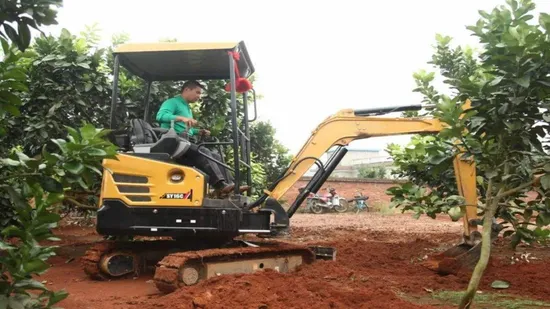 China Factory 2.6ton Sy26u (T4f) Mini Excavator