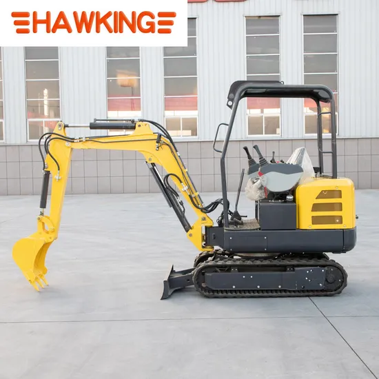 Construction Machinery Construction Equipment 1.8 Ton Excavator Mini Excavator for Sale