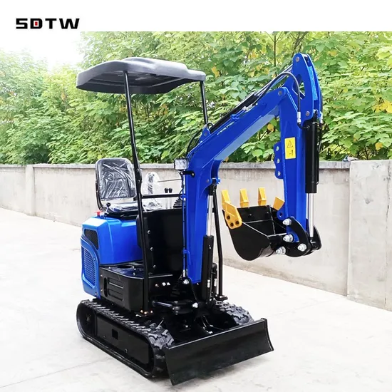 Free Shipping Factory Wholesale CE/EPA Mini Excavator Earth Moving Machinery Construction Machine Digger 1.2 Ton Hydraulic Excavator for Sale