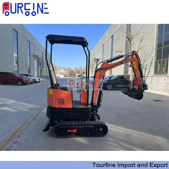 Compact 1 Ton 0.017cbm Mini Excavator with Efficient Retractable Tracks Design