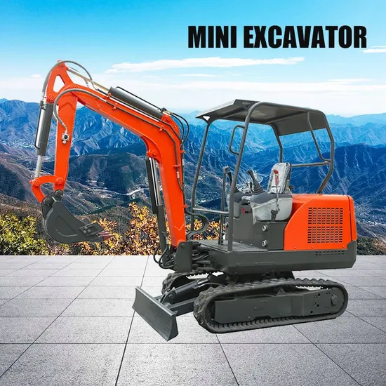 Factory Supply Best 2.5 Ton Mini Excavator with Euro5/EPA Kubota Yanmar Engine for Construction Works