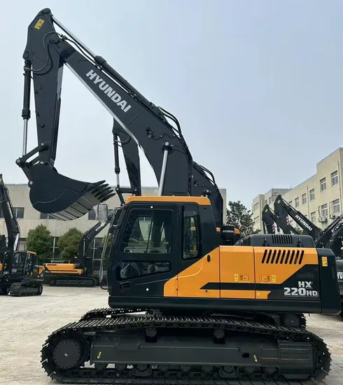 New Hyundai Hx340HD 33ton Excavator Euro 2 with Breaker for Algeria Market