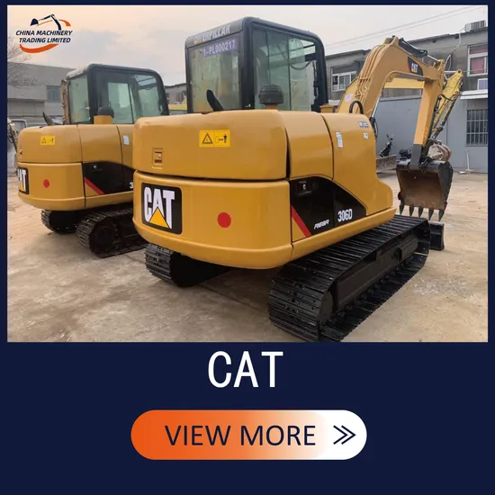 Used 6 Ton Caterpillar Mini Digger Cat 306D 306e2 Small Original From Japan Excavator