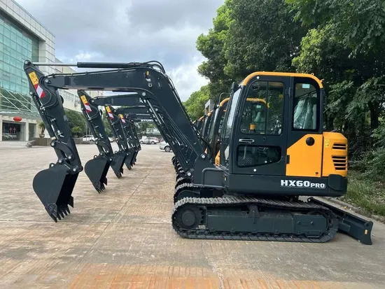 Mini CE 6 Ton Hx60 PRO Hydraulic Digger Crawler Excavator with Spare Parts