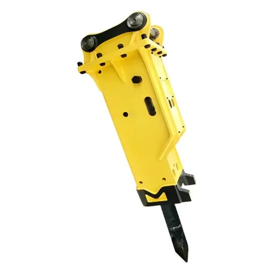 Professionnal Rotaty Type Excavator Attachments Hydraulic Concrete Breaker