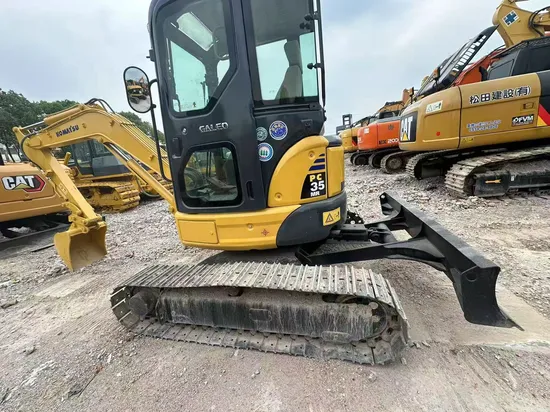 Komat PC35mr Japan Used Excavators Fast and Flexible 3ton 3.5ton Mini Used Excavators Affordable Machine for Sale