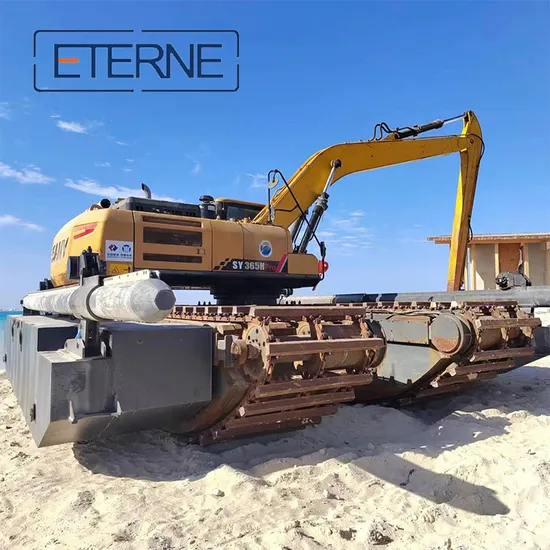 13t Construction Machinery Amphibious Wetland Excavator for Sale Machine
