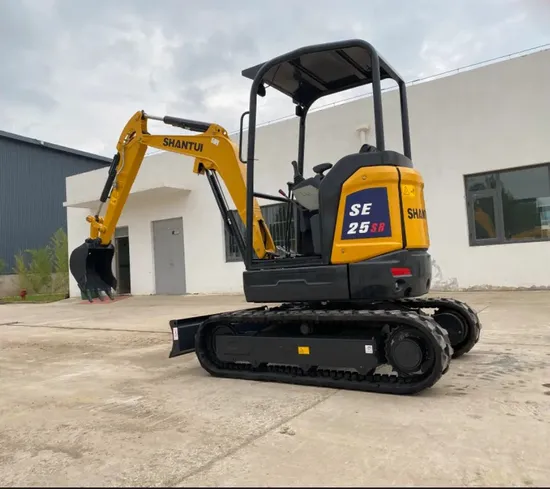 CE Shantui Mini Size Digging Machine Se25sr Backhoe Bucket Hydraulic Mini Crawler Excavator