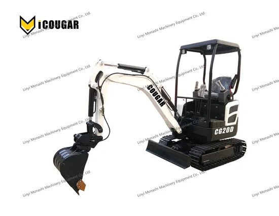 High-Performance 2.0 Ton Hydraulic Crawler Excavator From China