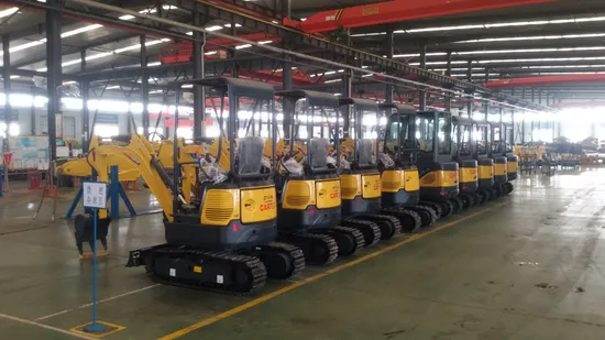 China Mini Excavator 1.7t Small Digger CT16-9b Excavator with Rubber Track