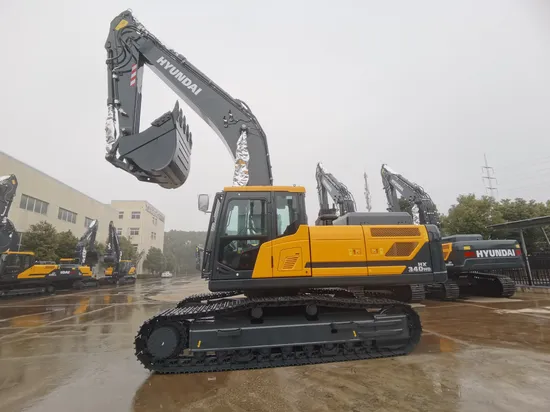 34ton Crawler Excavator Hyundai Hx340HD Digger with Breaker Hammer in Algeria
