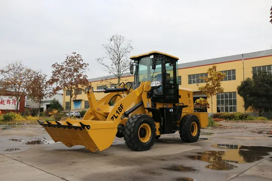 Hot Sale Luqing Brand 1.8 Ton Mini Small Wheel Loader with CE for Euro