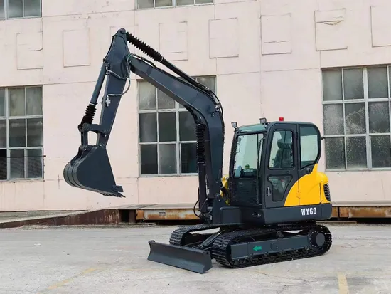 Hot Selling Wy60 6 Ton Crawler Hydraulic Excavator