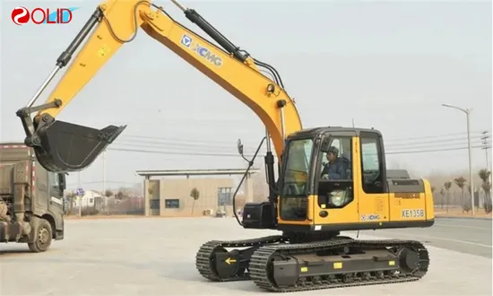 Best China Brand Xe135 Hydraulic Track Excavator for 13 Ton Digger Machines