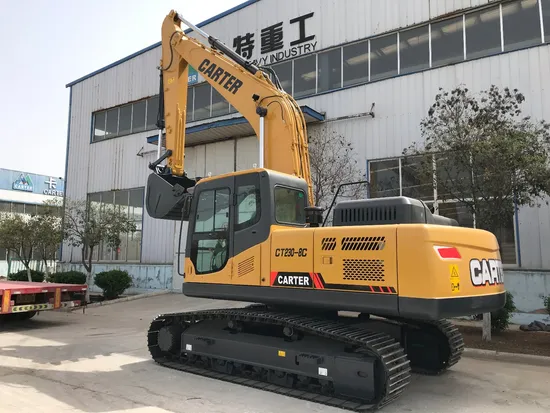 CT230-8c Isuzu 4HK1X Medium Excavator for Hot Sale