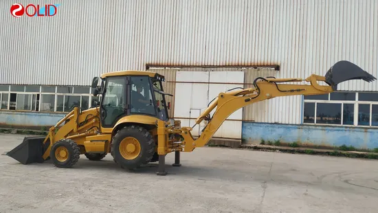 Best Quality Backhoe Loader for Agricultural Wheel Backhoe Excavator