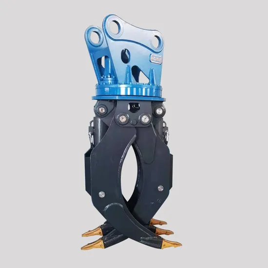 360 Rotating 20 Ton Excavator 5 Fingers Forestry Hydraulic Log Grab