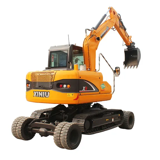 Rhinoceros Irene 9000 Kg Operating Weight Wheel Crawler Excavator