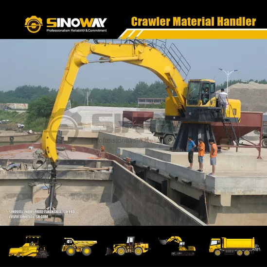 Stationary Grapple Crane 25 Ton Load and Unload Crane