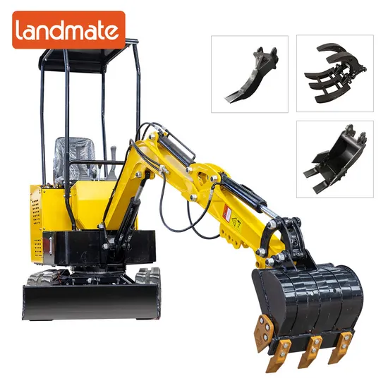 High Quality Mini Excavator 1000kg 1200kg 1500kg 1800kg 2000kg Crawler Hydraulic Excavators Digger Mini Machine Mini Excavator