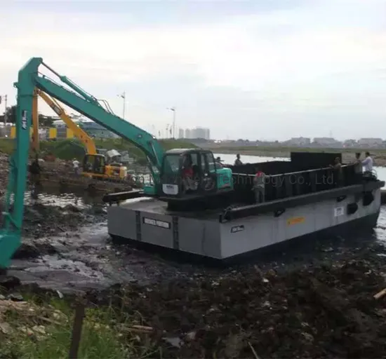 Excavator Type Sand Dredging/ Shipping / Sand Mining Equipment Barges