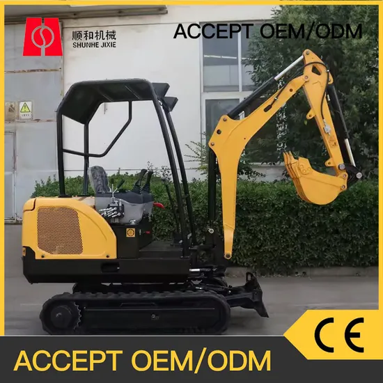 Free Shipping Excavator Machine Farm Used New Crawler Digger for Sale Kubota Engine Mini Excavator 1.6 Ton for Sale