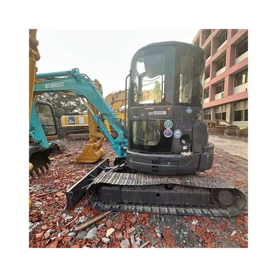 Mini Best-Selling Second-Hand Crawler Excavator Kobelco Sk55sr 5.5 Tons High Quality and Affordable Price Good Condition Excavator