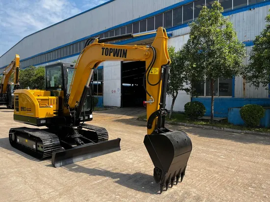 Garden Agriculture 6000kg Compact Excavator for Home Use