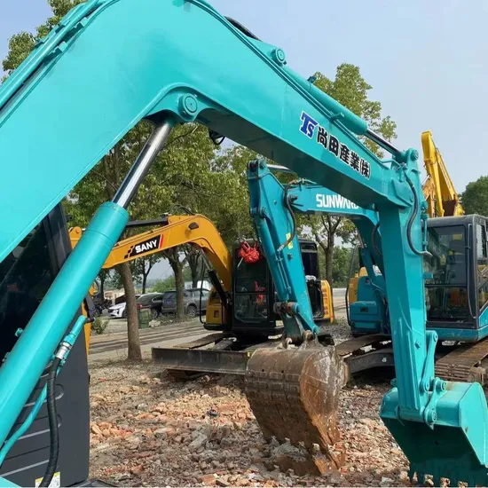 90% New Japanese Kobelco Sk75 Crawler Excavator